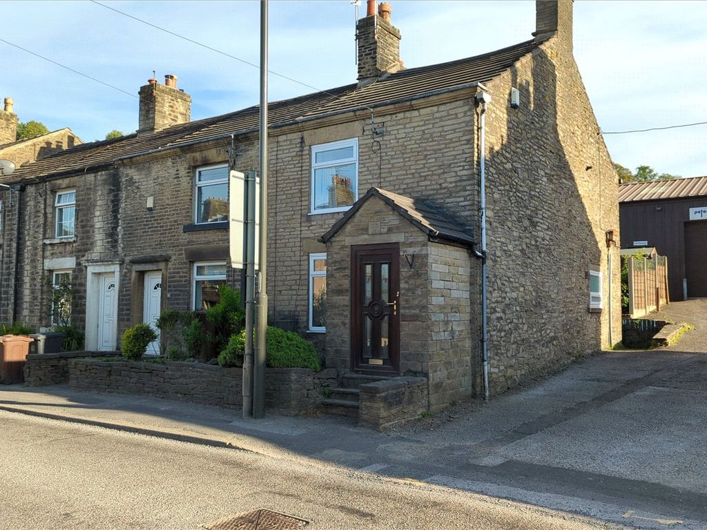 2 bed end terrace house for sale in Buxton Road, New Mills, High Peak SK22, £195,000