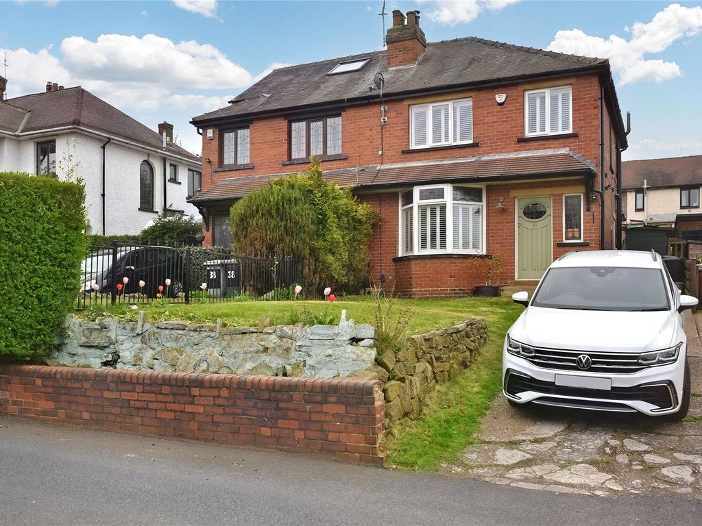 3 bed semi-detached house for sale in Rooms Lane, Morley, Leeds, West Yorkshire LS27, £300,000