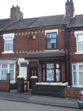 2 bed terraced house for sale in Barthomley Road, Northwood, Stoke-On-Trent ST1, £98,000