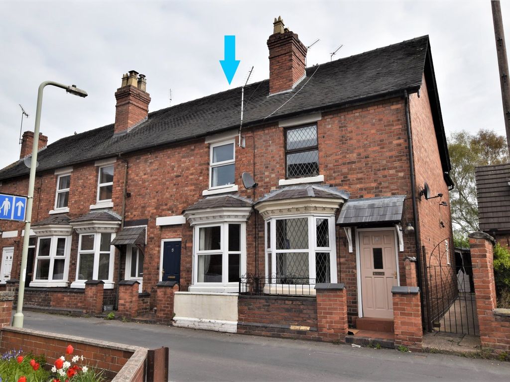 2 bed terraced house for sale in Clive Road, Market Drayton TF9, £150,000
