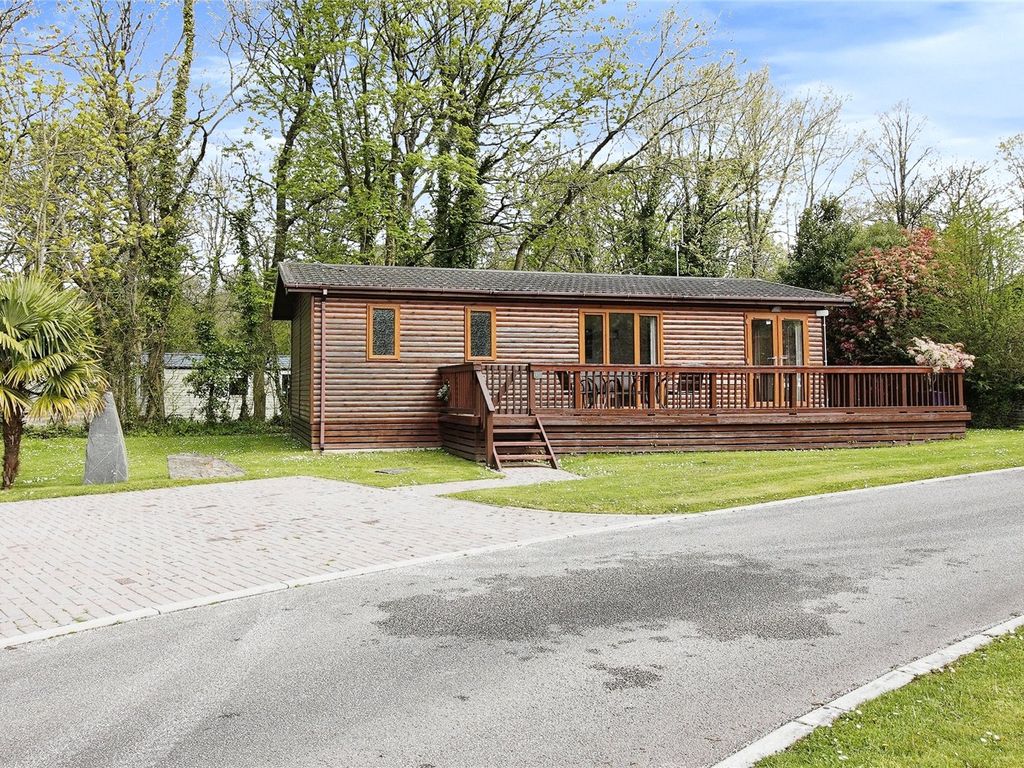 2 bed bungalow for sale in Trehawks, St. Minver Holiday Park, St Minver, Rock PL27, £125,000