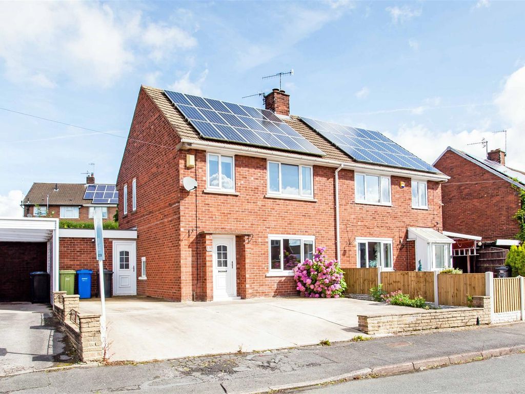 3 bed semi-detached house for sale in Burbage Road, Staveley, Chesterfield S43, £174,950