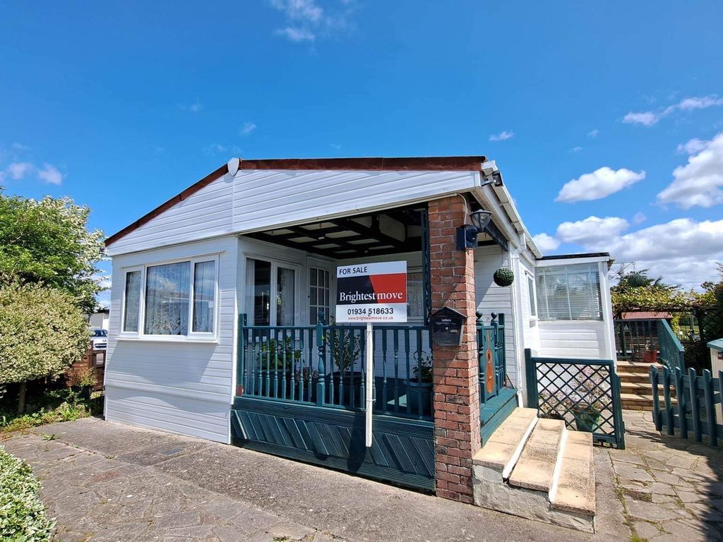 2 bed mobile/park home for sale in Oaktree Park, Locking, Weston-Super-Mare BS24, £100,000