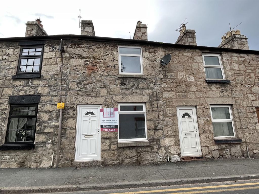 2 bed terraced house for sale in Chapel Street, Abergele, Conwy LL22, £130,000