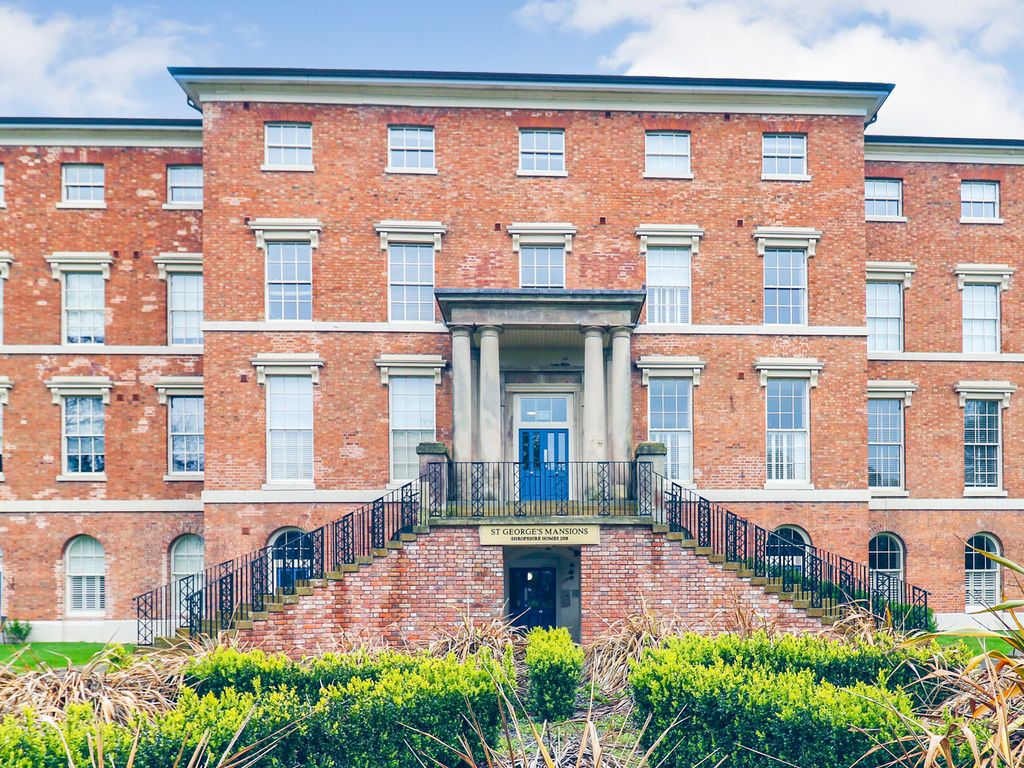 1 bed flat for sale in St Georges Mansions, St Georges Parkway, Stafford ST16, £85,000
