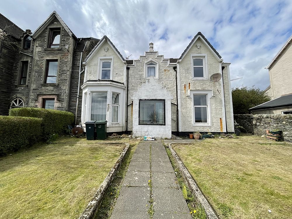 3 bed flat for sale in Marine Parade, Kirn, Dunoon PA23, £90,000