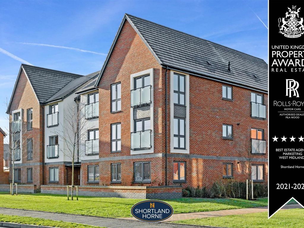 2 bed flat for sale in Houlton Way, Houlton, Rugby CV23, £190,000
