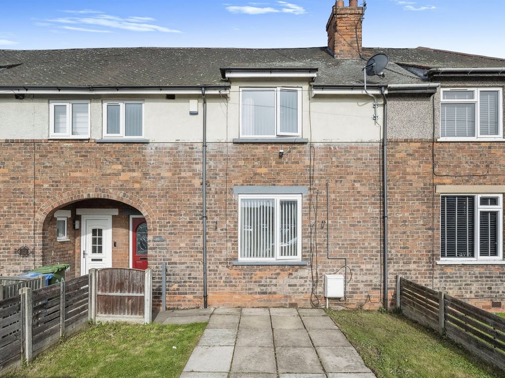 3 bed terraced house for sale in Waterslack Road, Bircotes, Doncaster DN11, £125,000