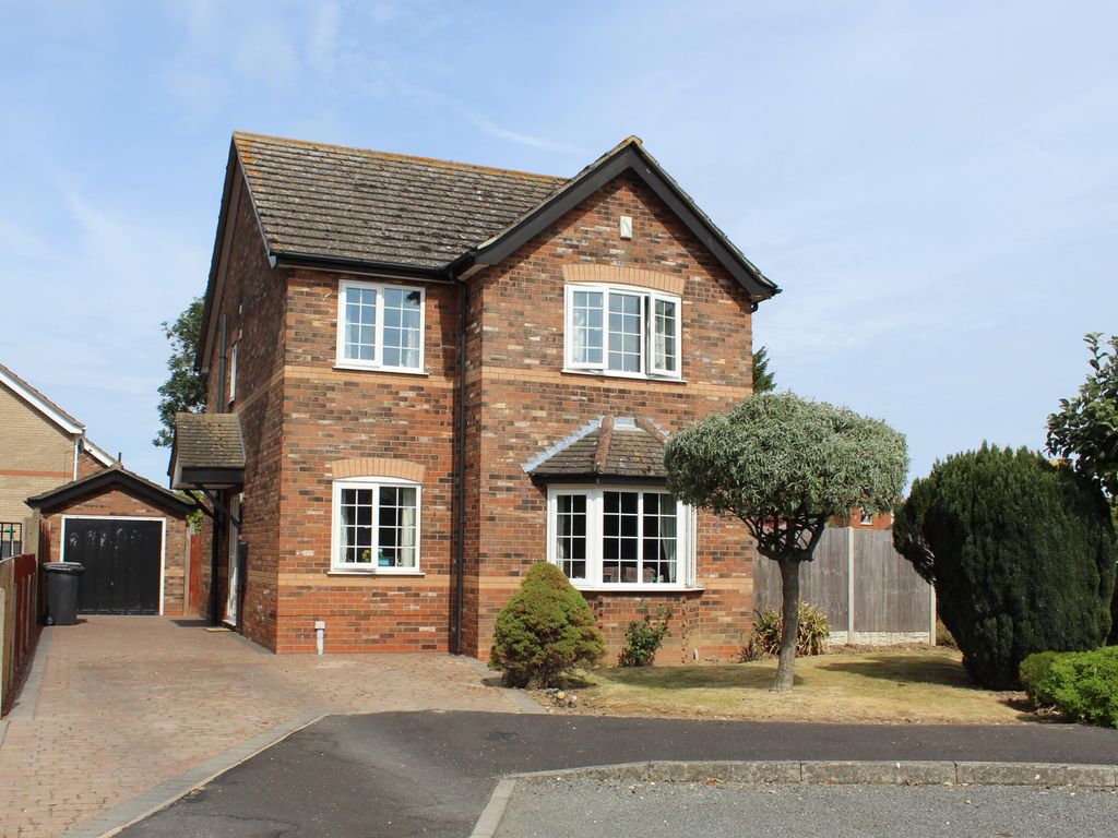 4 bed detached house for sale in Turners Crescent, Wainfleet PE24, £325,000