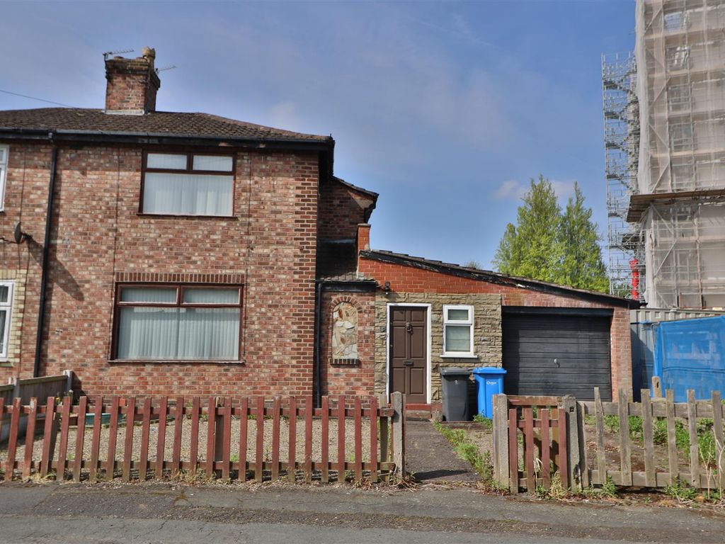 2 bed semi-detached house for sale in Simkin Avenue, Latchford, Warrington WA4, £125,000