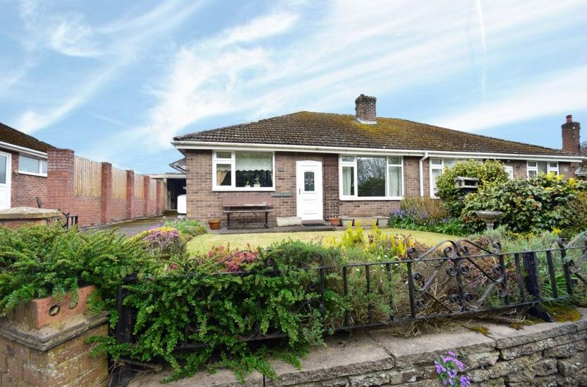 2 bed semi-detached bungalow for sale in Tilley Road, Wem, Shrewsbury SY4, £205,000
