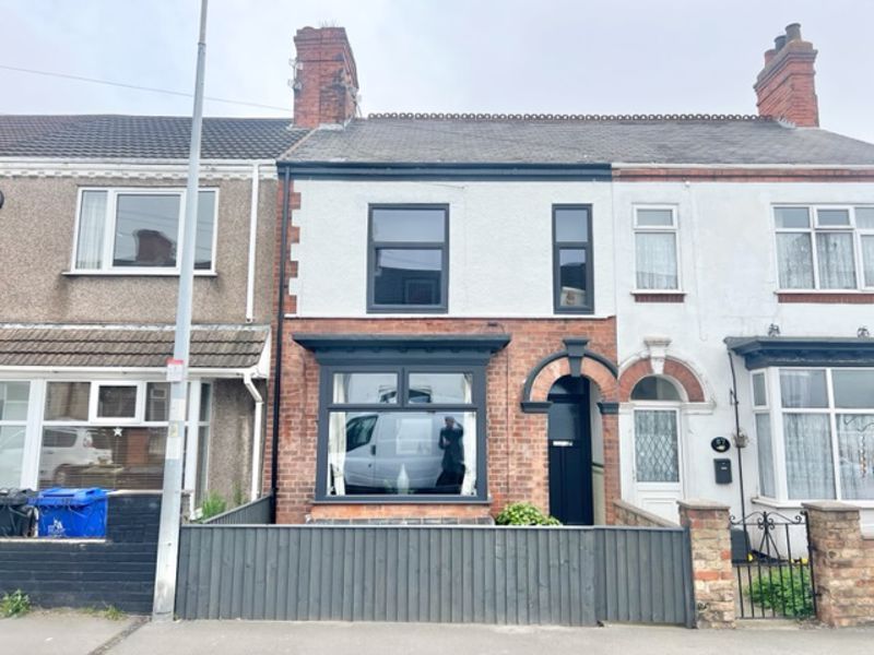 3 bed terraced house for sale in Thrunscoe Road, Cleethorpes DN35, £165,000