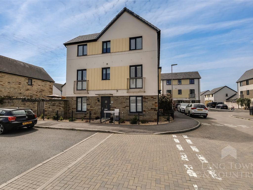 4 bed town house for sale in Broxton Drive, Saltram Meadow, Plymstock PL9, £315,000