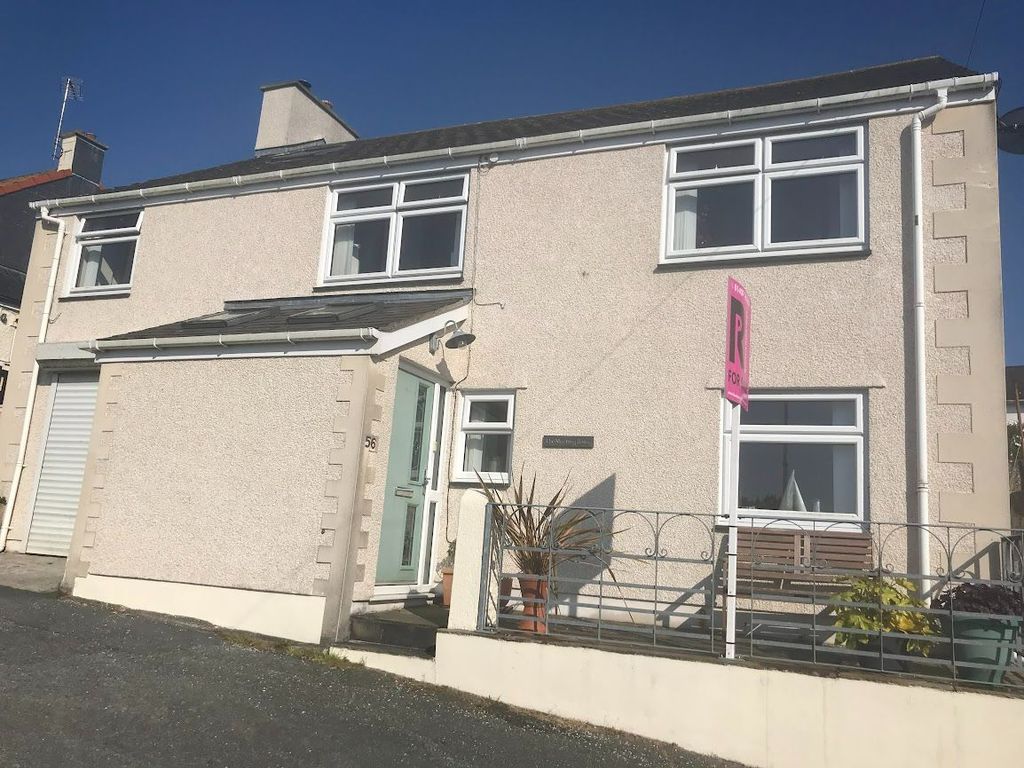 4 bed detached house for sale in Porthyfelin, Holyhead LL65, £297,500