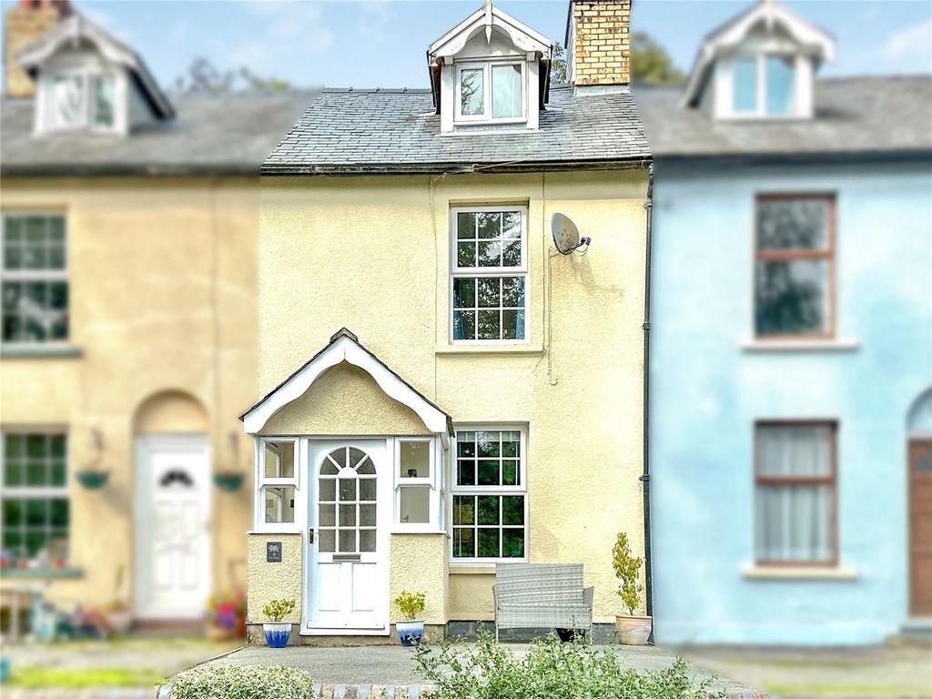 3 bed terraced house for sale in Van Terrace, Y Fan, Llanidloes, Powys SY18, £175,000