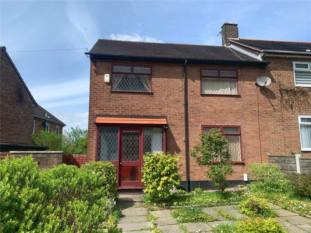 3 bed semi-detached house for sale in Rowrah Crescent, Middleton, Manchester M24, £140,000