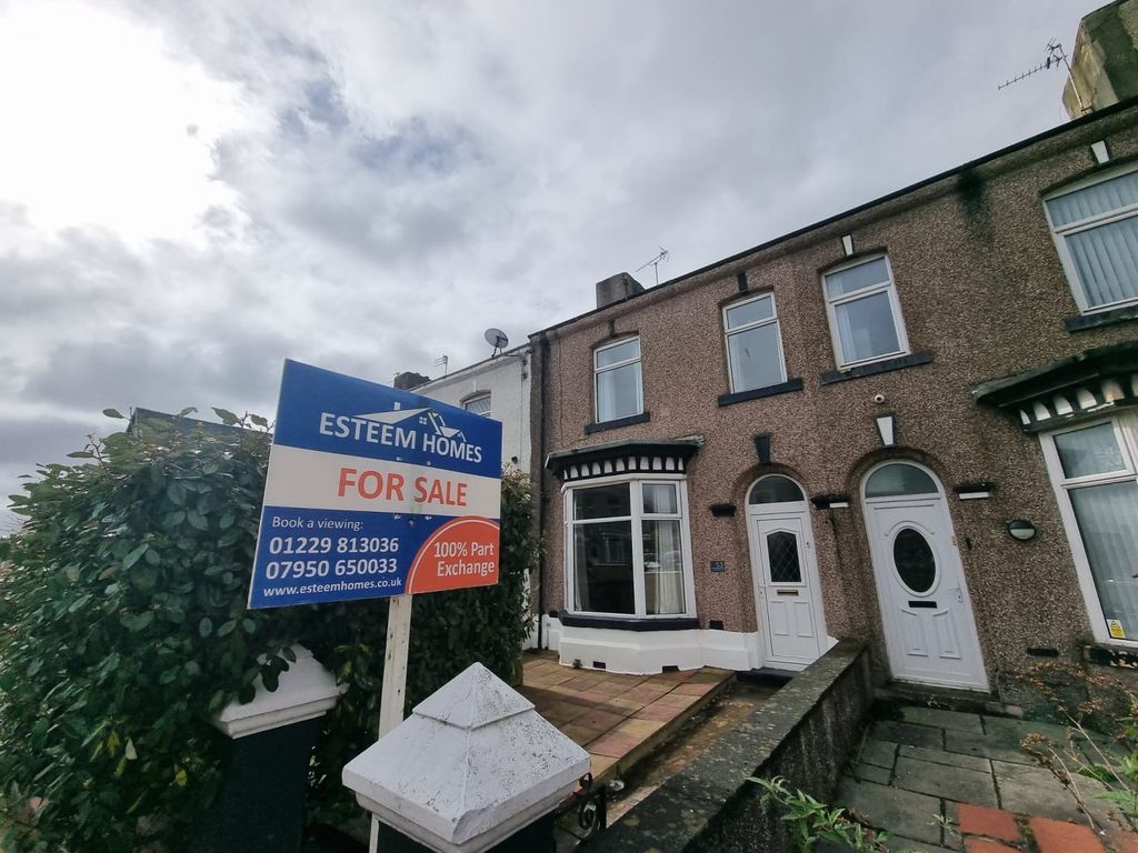 3 bed terraced house for sale in Cheltenham Street, Barrow-In-Furness, Cumbria LA14, £155,000