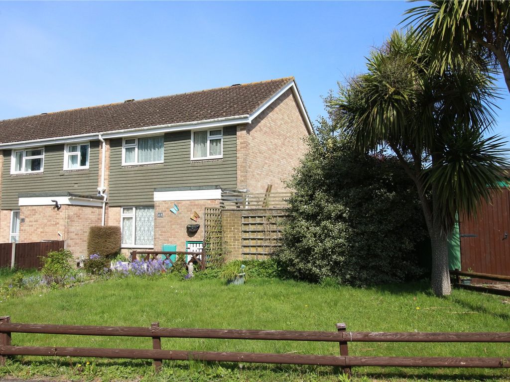 3 bed end terrace house for sale in Marryat Road, New Milton, Hampshire BH25, £329,950