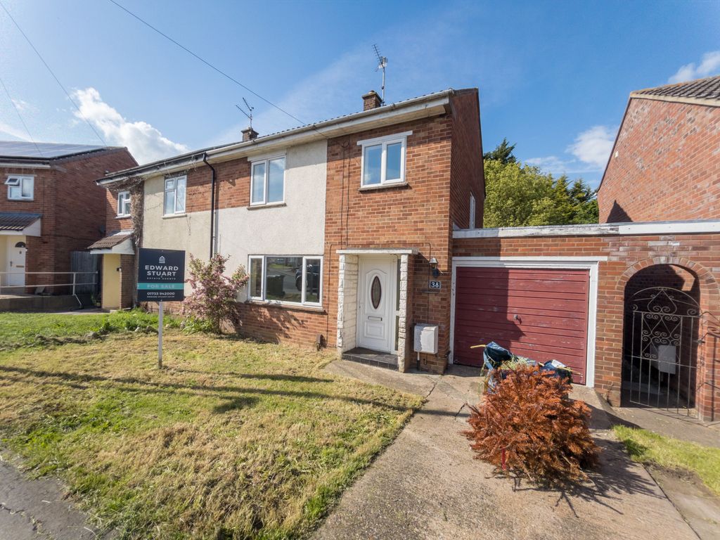 Semi-detached house for sale in Tintern Rise, Eye, Peterborough PE6, £200,000