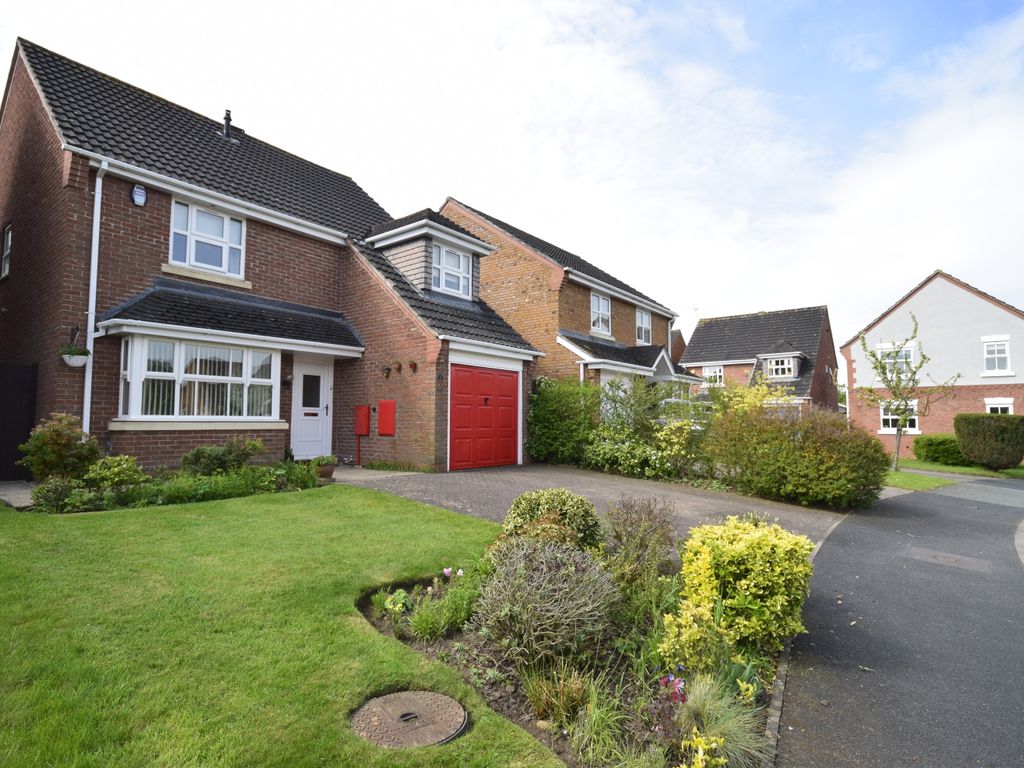 4 bed detached house for sale in Heronbrook, Whitchurch SY13, £330,000