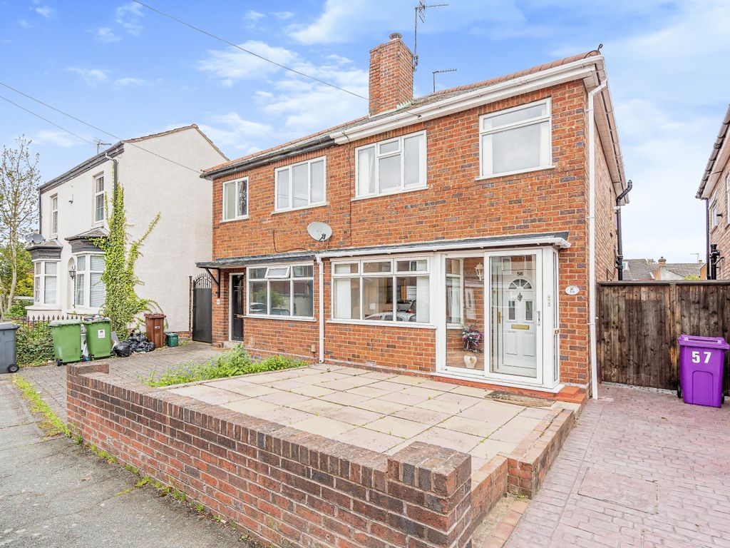 3 bed semi-detached house for sale in Newbridge Street, Wolverhampton WV6, £180,000