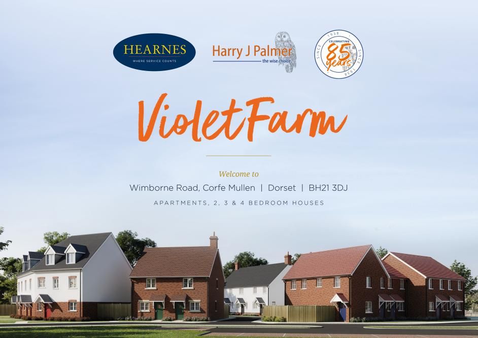1 bed flat for sale in Violet Farm Development, Wimborne Road, Corfe Mullen BH21, £185,000