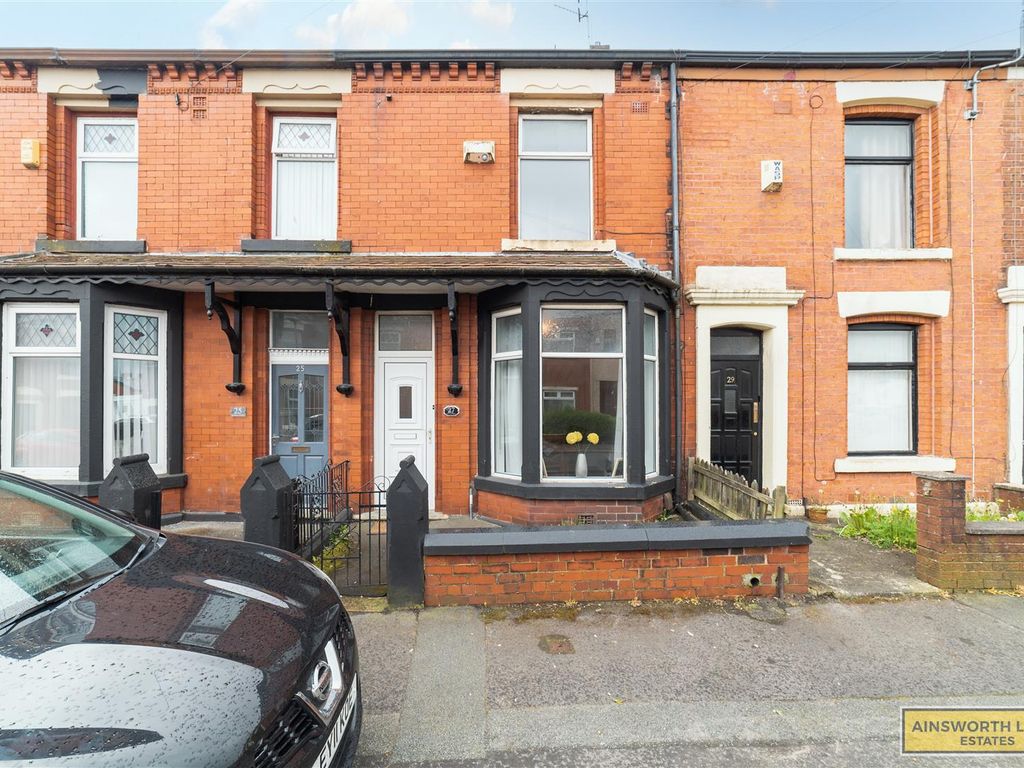 3 bed terraced house for sale in Bentham Road, Mill Hill, Blackburn BB2, £105,000