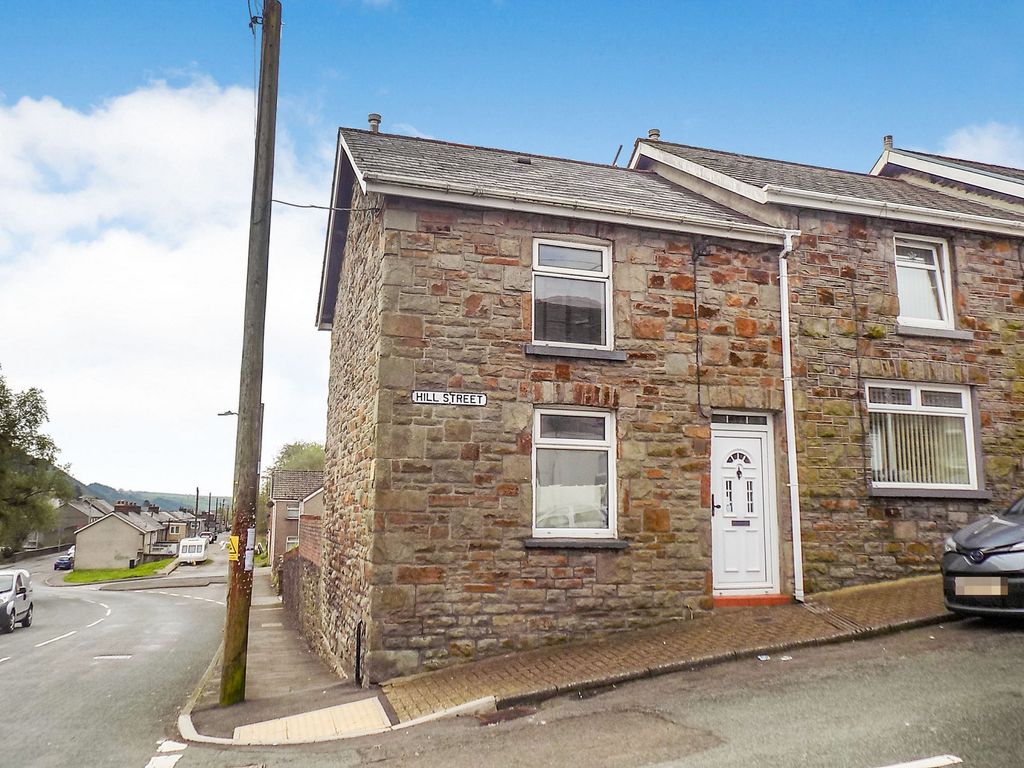 3 bed end terrace house for sale in Hill Street, Ogmore Vale, Bridgend County. CF32, £99,950