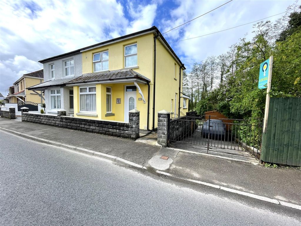 3 bed semi-detached house for sale in Ammanford Road, Llandybie, Ammanford SA18, £175,000