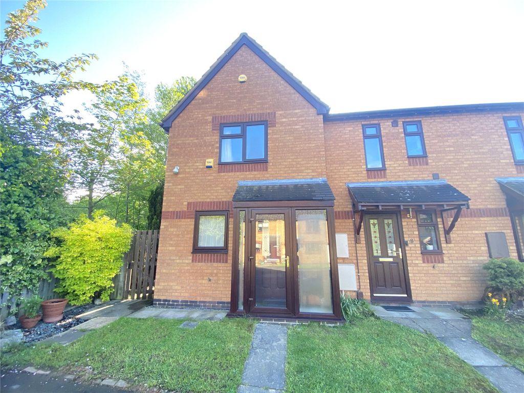 2 bed end terrace house for sale in Leet Court, Handsacre, Rugeley, Staffordshire WS15, £150,000