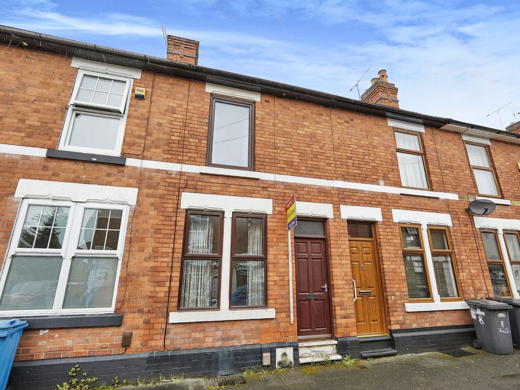 2 bed terraced house for sale in Cross Street, Derby, Derbyshire DE22, £125,000