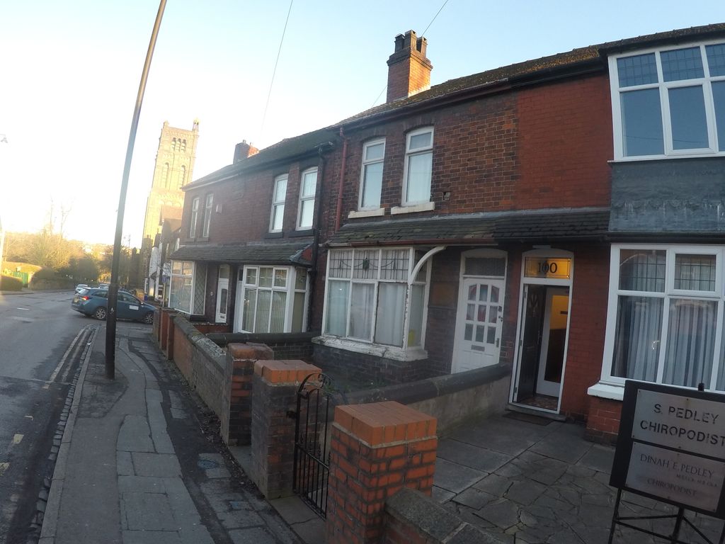 4 bed terraced house for sale in The Boulevard, Stoke-On-Trent ST6, £110,000