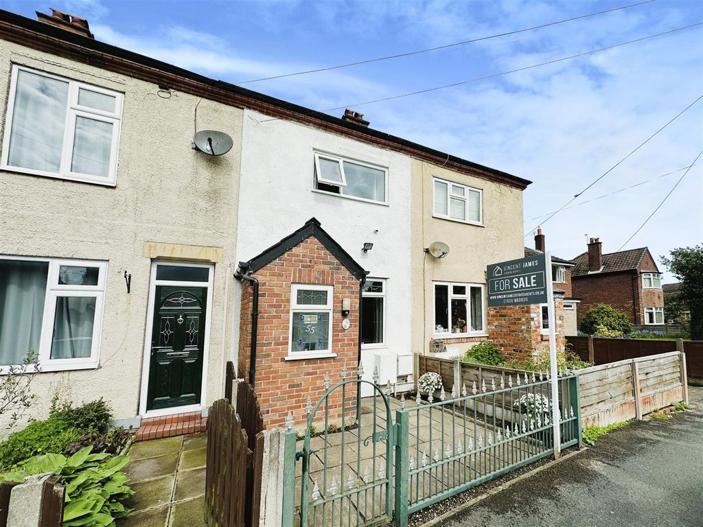 2 bed terraced house for sale in School Lane, Lostock Gralam, Northwich CW9, £180,000