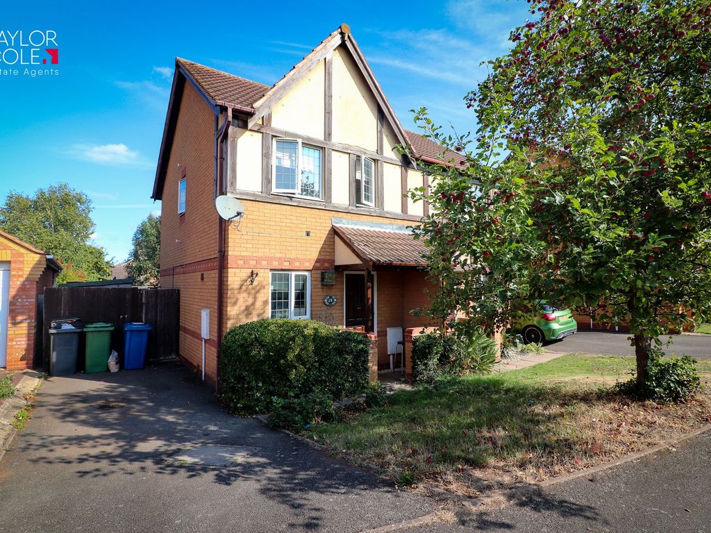 2 bed semi-detached house for sale in Talland Avenue, Amington, Tamworth B77, £225,000