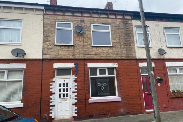 2 bed terraced house for sale in St. Anthonys Place, Blackpool FY1, £60,000