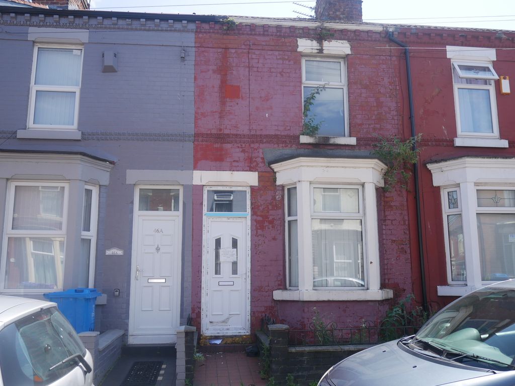 2 bed terraced house for sale in August Road, Liverpool L6, £67,000