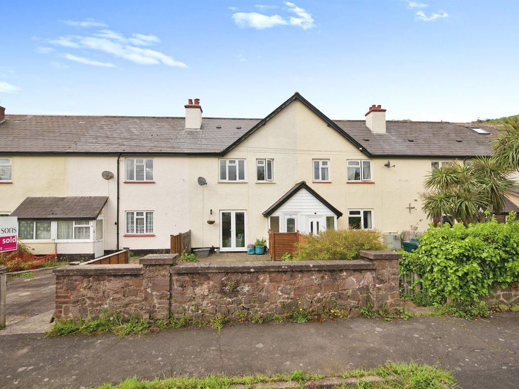 3 bed terraced house for sale in Harepark, Allerford, Minehead TA24, £229,000