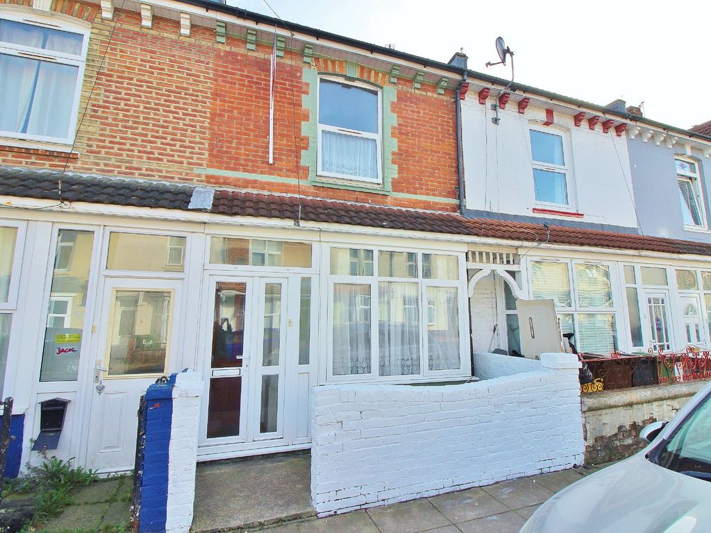 3 bed terraced house for sale in Wymering Road, Portsmouth PO2, £242,500