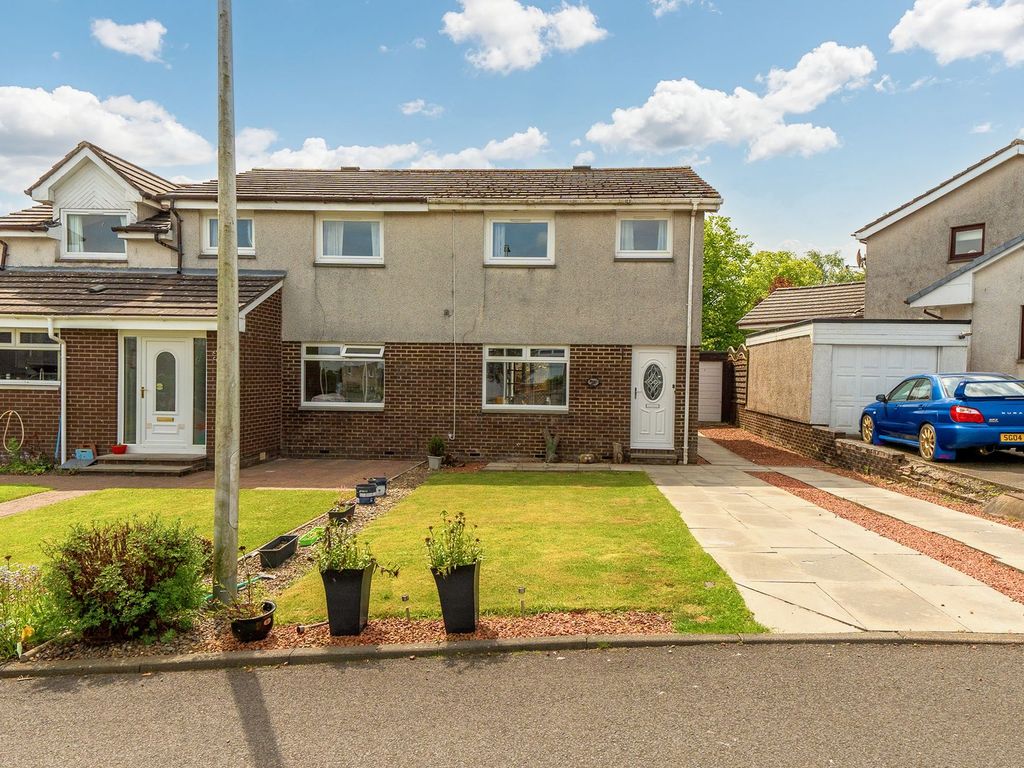 3 bed semi-detached house for sale in The Glebe, West Calder EH55, £225,000