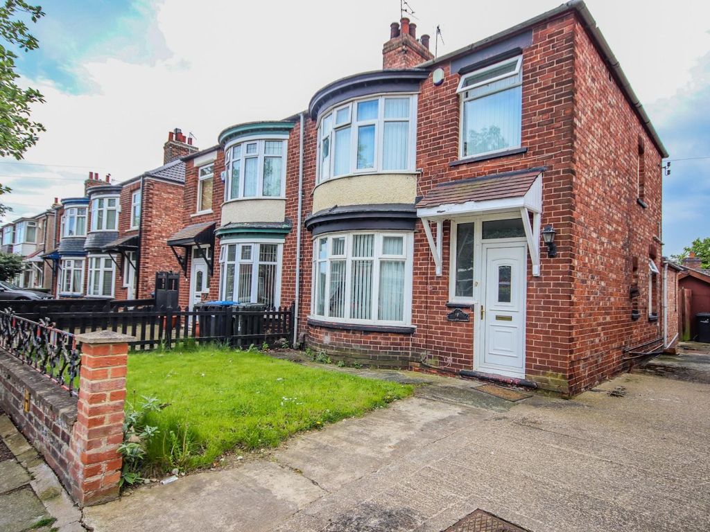 3 bed semi-detached house for sale in Oxford Road, Linthorpe, Middlesbrough TS5, £145,000