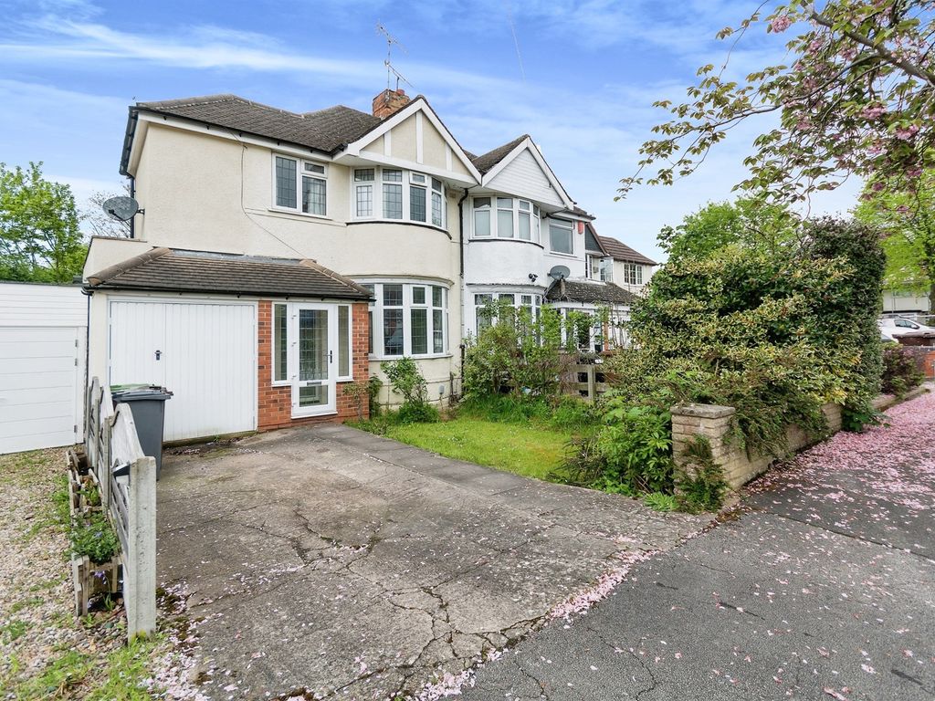 3 bed semi-detached house for sale in Dunard Road, Shirley, Solihull B90, £290,000