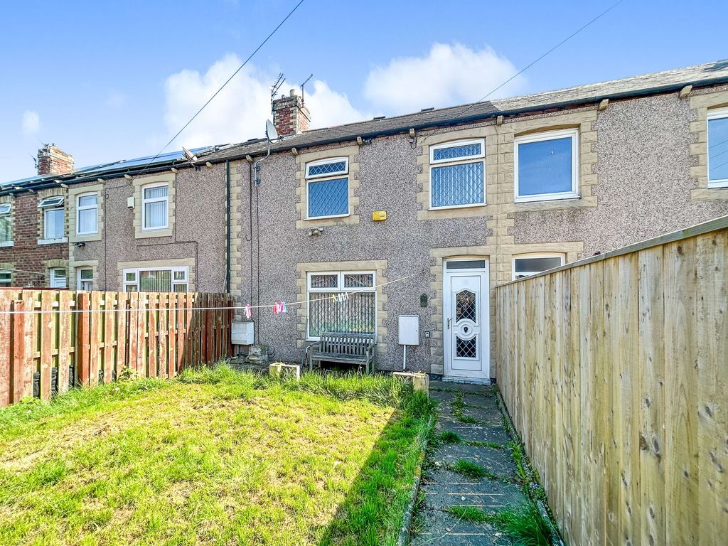 2 bed terraced house for sale in Pont Street, Ashington NE63, £59,000