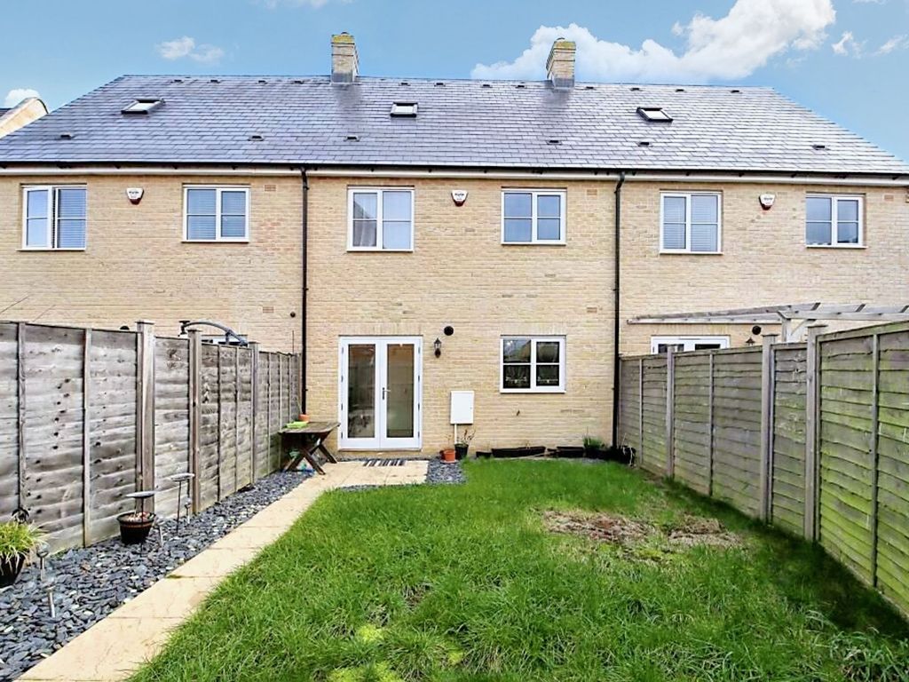 3 bed town house for sale in Mallory Place, Alconbury Weald, Cambridgeshire. PE28, £325,000
