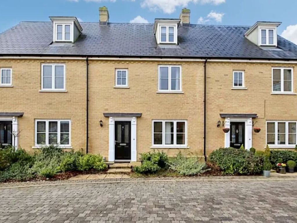 3 bed town house for sale in Mallory Place, Alconbury Weald, Cambridgeshire. PE28, £325,000