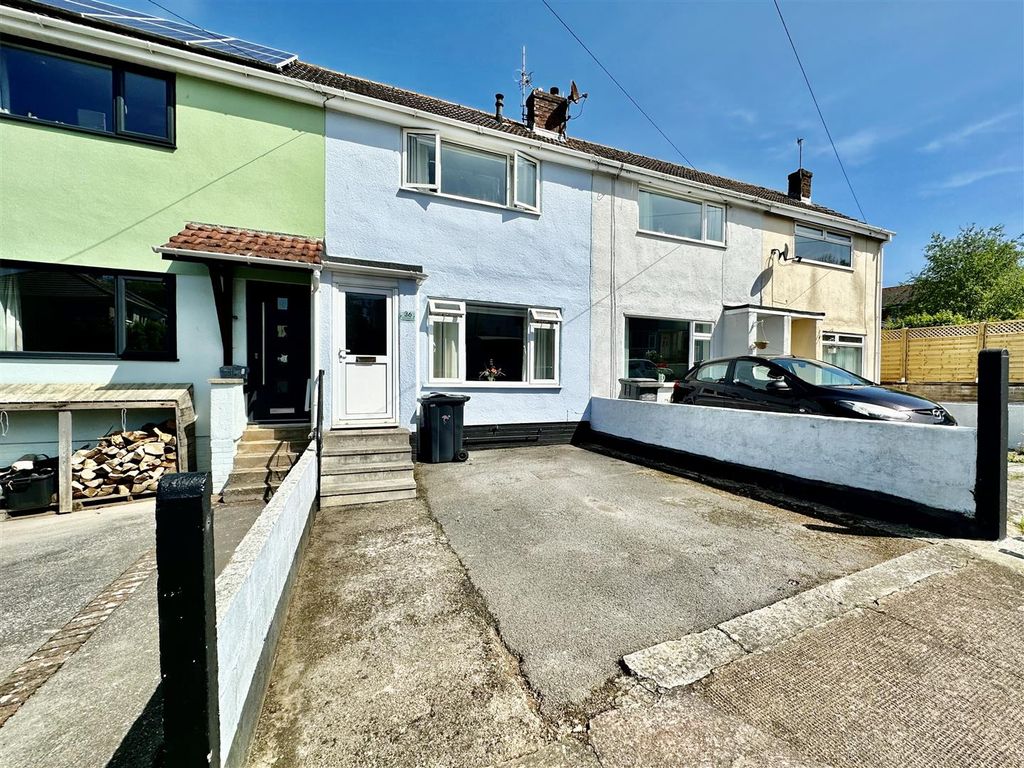 2 bed terraced house for sale in Penn Meadows, Brixham TQ5, £210,000
