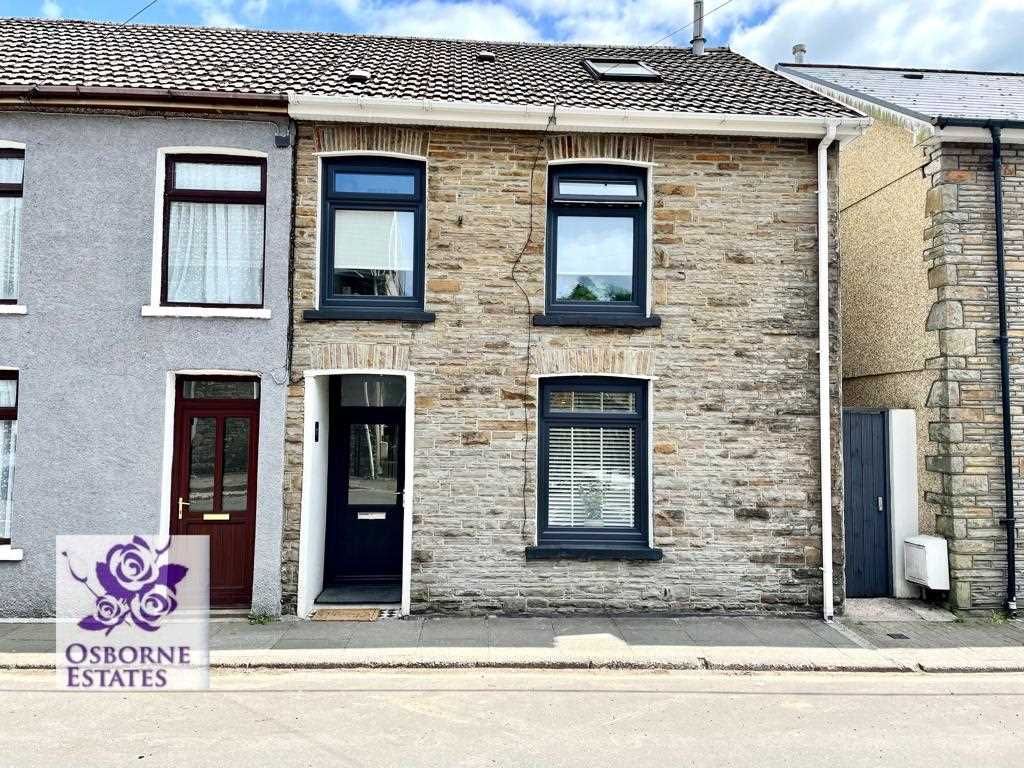 4 bed semi-detached house for sale in Penrhiwfer Road, Tonyrefail, Porth CF39, £210,000