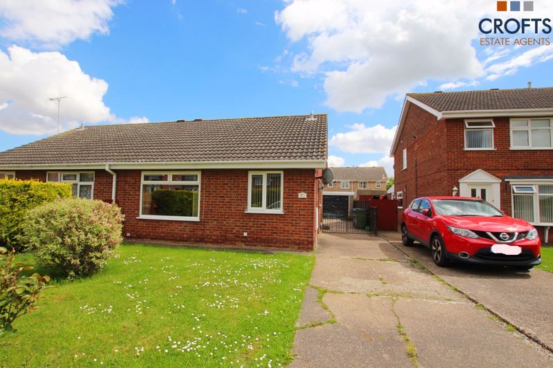 2 bed semi-detached bungalow for sale in Calder Close, Immingham DN40, £115,000