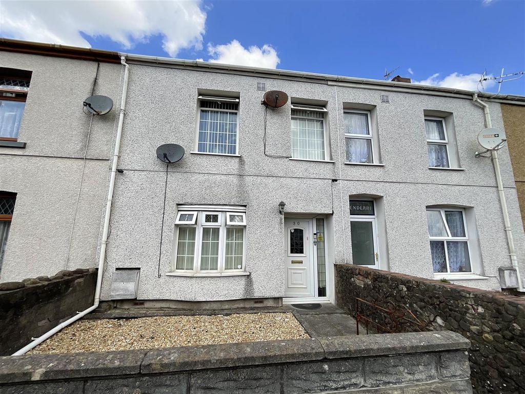 2 bed terraced house for sale in Westbury Street, Llanelli SA15, £110,000