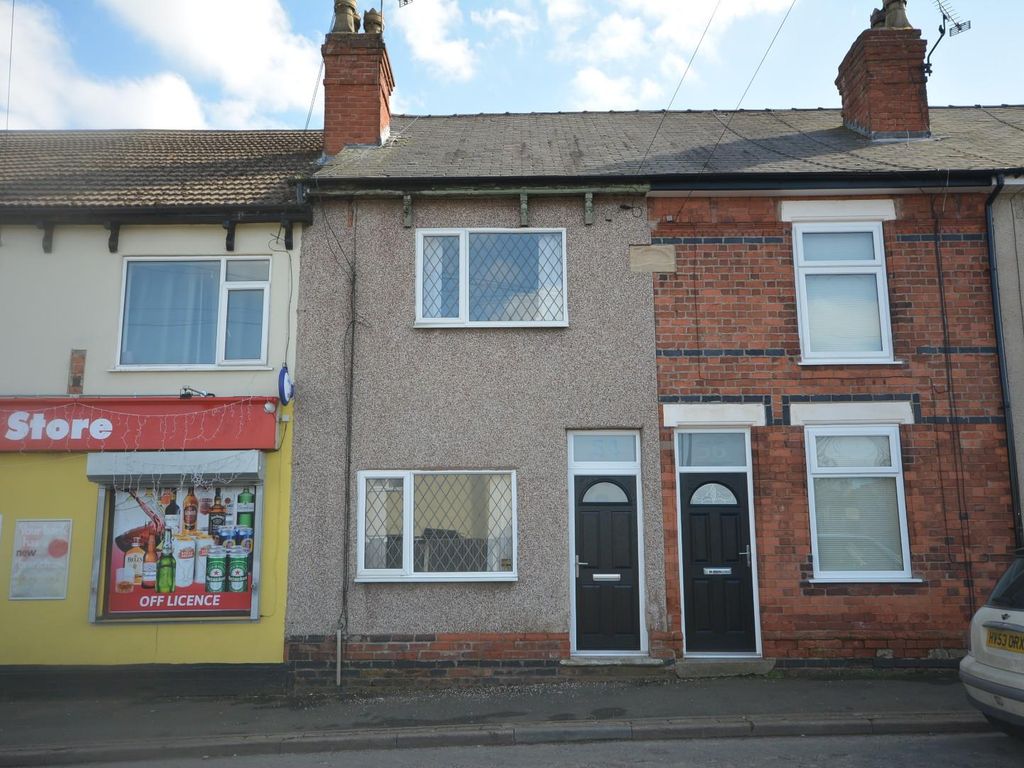 3 bed terraced house for sale in Chesterfield Road, Shuttlewood, Chesterfield S44, £98,000