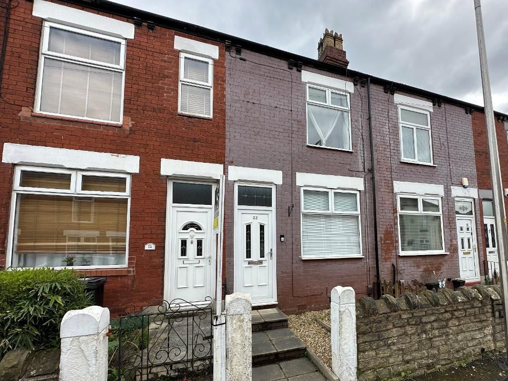 2 bed terraced house for sale in Great Moor Street, Great Moor, Stockport SK2, £220,000